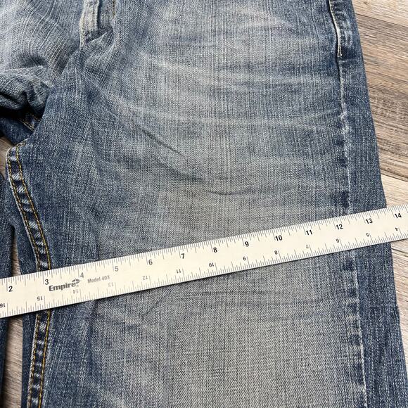 Vintage y2k 2000s Levis 559 Dark Wash Mens 38x32 Relaxed Denim Jeans Red‎ Tab - Picture 8 of 14